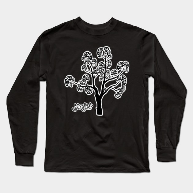 Junglist-SpeakerTree Long Sleeve T-Shirt by AutotelicArt